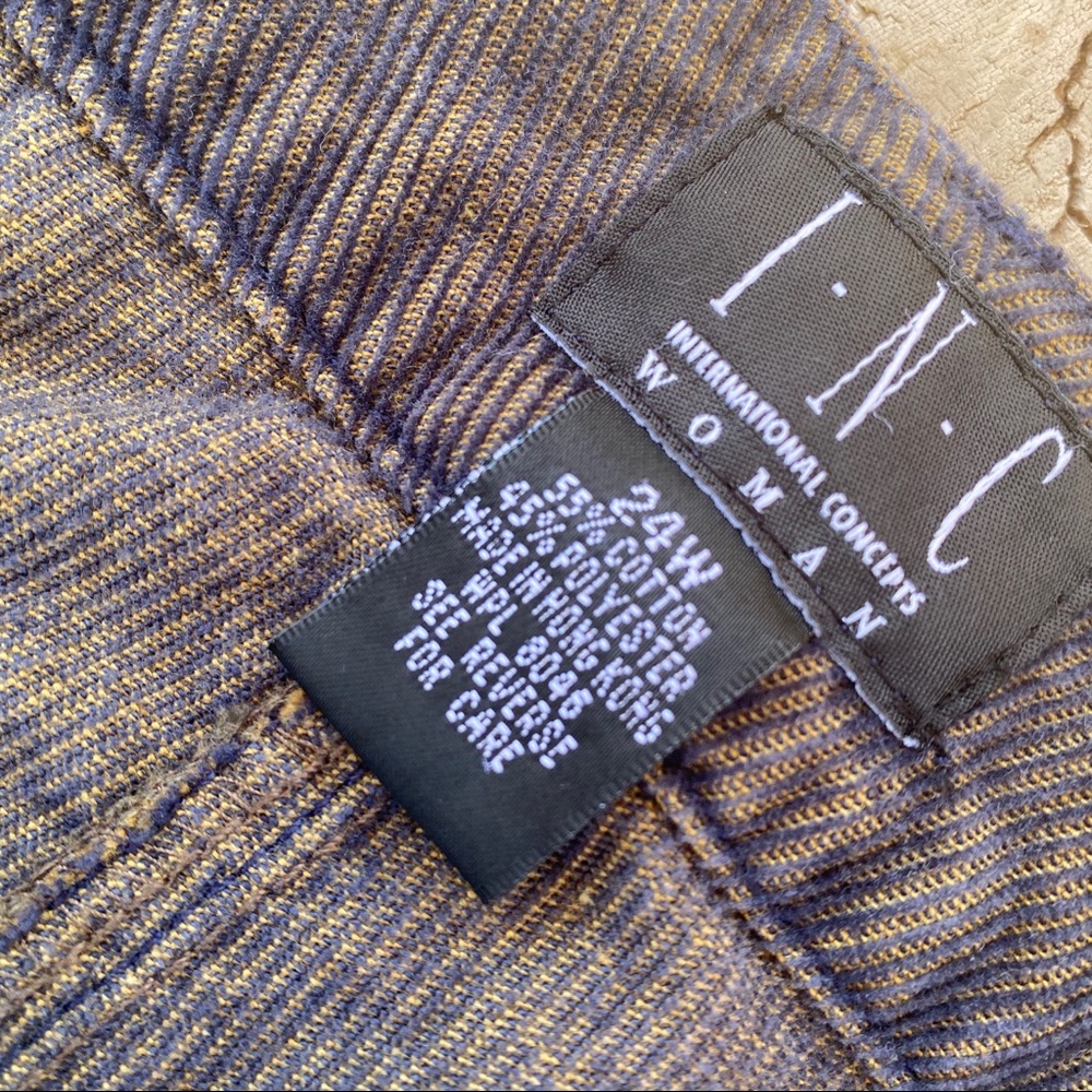 I.N.C woman's formal dress pants plus formal 24W - Picture 5 of 5